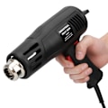 Pikkukuva 3 / 5: 2000W lämpötilasäädettävä kuumailmapuhallin suuttimilla, teollisuustyökalu (EU-pistoke 250V)