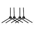 Pikkukuva 1 / 5: Varaosat V3 V5 V5S V3S A6 A4 A4S V50 V55 X5 -imurin varaosat kulutustarvikkeet (2 paria)
