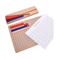 Miniatyrbilde 1 av 5: Tilleggstrekk Tre Fargerikt Matematikkbrett for Barn