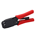 Miniatyrbilde 4 av 5: Nettverkskrimpverktøy Multi Usage Høy effektivitet Ratchet Crimper Stripper Tang Nettverkskrimpverktøy HT 2008R