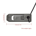 Miniatyrbillede 2 af 4: 4 stk. Sup Split Surfer Paddle Board Fin Clip Vandseparator Vand Ski Bræt Fiskefin Clip Spænde black
