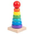 Pikkukuva 1 / 5: Rainbow Tower -pylväät Pinottu Musiikkikoulutus Väri Määrä Hammas