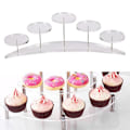 Miniatyrbild 4 av 8: Akryl Cupcake Stand 5-vånings display Hylla Cake Donut Model Transparent