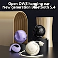 Miniatyrbild 4 av 8: Bluetooth 5.4 Hörlurar HIFI Stereo Ljudkvalitet Öronsnäckor black
