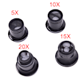 Miniatyrbild 3 av 5: Användbart nytt förstoringsglasögonglasögon Set för Watchm 4pcs/set