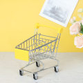 Miniatyrbild 1 av 5: 1 st Mini Shopping Cart Supermarket Handcart Shopping Cart Sto Yellow