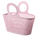 Miniatyrbild 1 av 8: Bärbar badkorg i plast Badrum Diverse förvaringskorg Pink M