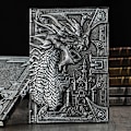 Miniatyrbild 4 av 5: 3D Dragon A5 Notebook Retro Pu-präglat anteckningsblock multicolor