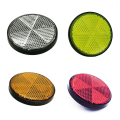 Miniatyrbild 4 av 8: Motorcykel Elcykel Circular Reflector Reflector Orange Screw circular 56mm orange