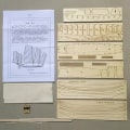 Miniatyrbild 1 av 5: Skala 1:80 Classics Antique Ship Model DIY Ship Model Kits Wood Onesize