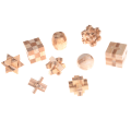 Miniatyrbild 5 av 5: Mode IQ Brain Teaser Kong Ming Lock Trä sammankopplande Burr 0 04