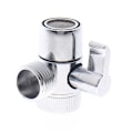 Miniatyrbild 2 av 5: 3-vägs avledningsventil krananslutning Adapter Tre huvudfunktioner one size