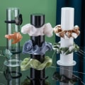 Miniatyrbild 2 av 5: Akryl Scrunchie Ställ Girl Scrunchy Tower Hair Tie Org Black