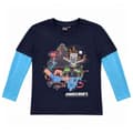 Minecraft långärmad tröja för barn 128 cm