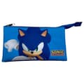 Sonic the Hedgehog pennfodral med 3 fack 22 cm