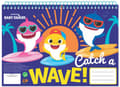 Baby Shark A4 spiralblock med 30 blad