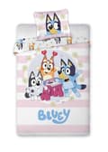 Bluey Joyful påslakanset 140×200 cm, 70×90 cm