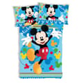Disney Musse Pigg Joyful barnbäddset 100×135 cm, 40×60 cm