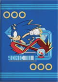 Sonic the Hedgehog fleecefilt 100x140 cm