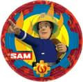 Fireman Sam papperstallrikar 8-pack 23 cm