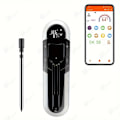 Miniatyrbilde 1 av 6: Trådløs kjøtttermometer, smart fjernkontroll-app, digitalt Bluetooth-mattermometer med vanntett probe