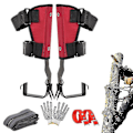 Miniatyrbild 1 av 5: Tree Climbing S Set Tool med selebälte Justerbart för klättrare som loggar frukt
