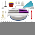 Miniatyrbilde 2 av 4: Piping Tips | 106 stikkontakter