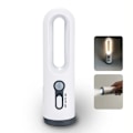 Miniatyrbild 1 av 6: Uppladdningsbar rörelsesensor nattlampa 2-i-1 bärbar LED nattlampa ficklampa med skymningssensor för sovrum, badrum, barnrum, toalett