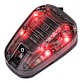 Miniatyrbillede 1 af 5: Hjelmlys Overlevelsessignallys Identifikationslys Ir Og Synlig Led Hjelm Strobe Hjelm Lig（Tilfældig farve）