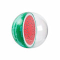 Miniatyrbild 1 av 5: 1 st Kreativ uppblåsbar boll Simulering Vattenmelon Orange Gummiball Strand Pool Leksaker Strandfest Tillbehör Strandboll（1）