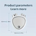 Miniatyrbillede 3 af 6: Mikrostrøms ansigtsbehandling, USB elektrisk dobbelt rulle ansigtsmassager