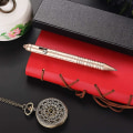 Miniatyrbilde 4 av 5: Bolt Action Pocket Pen Kulepenn For Business Office Premium Cnc Processing