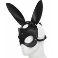 Miniatyrbillede 1 af 3: Fest Voksen Kvinde Halvt Ansigt Blindfold Maskerade Fest Sexet Sort Laklæder Mask Hovedbeklædning
