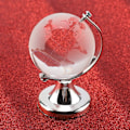 Miniatyrbillede 4 af 6: Krystal Glas Kugle Display, Mini Rund Glas Krystal Globe Skrivebord Bord Dekoration, Hjemmekontor Skrivebord Dekoration Håndværk Gave