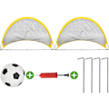 Miniatyrbillede 3 af 5: Sammenfoldelig fodboldmål, fodboldlegetøjsmål, bærbar fodboldbur, fodboldmål med minibold til 3+ LO-Ron