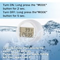 Miniatyrbilde 3 av 6: Isbad Termometer Timer, Flytende Termometer for Isbad, Vanntett IP67, Kald Nedsenkning Termometer og Timer