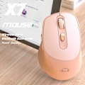 Miniatyrbillede 4 af 6: Trådløs Bluetooth Dual Mode Mus Bærbar Genopladelig Lydløs Kontor Spil Mus