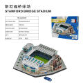 Miniatyrbillede 1 af 2: Classic Jigsaw Diy 3d Puzzle World Football Stadium Samlet bygningsmodel（1 pc，Stamford Bridge）