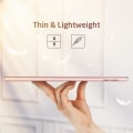 Miniatyrbillede 3 af 5: Etui kompatibelt med iPad 10.2 etui iPad 7. generation - Ultratyndt smart etui-Rosegold