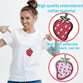 Miniatyrbillede 3 af 6: 60 stk. broderede patches, sy på/stryg på patches, applikation til tøj, kjoler, bukser, hatte, jeans, sy blomster applikation DIY tilbehør
