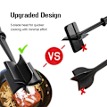 Miniatyrbillede 3 af 6: Kødhakker til hamburger, premium varmebestandig moser og smasher til hakket oksekød, hakket kalkun og mere, non-stick mixhakker