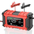 Miniatyrbillede 1 af 6: Bilbatterilader 12V, 6 Amp Automatisk Smartlader, Vedligeholdelseslader og -opretholder, Bilbatteri Reparation og Desulfator