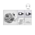 Miniatyrbilde 4 av 5: Stjerne Fiskenett Led String 6x4m 672led Utendørs String Fairy Night Lights Holiday Soverom Home Part（Som vist）