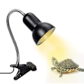Miniatyrbillede 1 af 6: Skildpadde varmelampe reptil terrarium lampe, 25W reptil varmelampe UV varmepunkt lampe E27 UVA+UVB varmelampe akvarium dyretilbehør