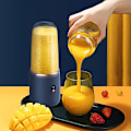 Miniatyrbillede 5 af 6: 400 ml elektrisk juicemaskine bærbar blender juice mixer mini trådløs USB genopladelig 6 blade juice cup