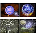 Miniatyrbillede 2 af 5: Stjernenatlys til børn, Univers natlys projektionslampe, Romantisk stjernehav fødselsdag ny projektorlampe til soveværelse
