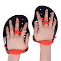 Miniatyrbilde 1 av 5: Svømmehjelpemiddel, profesjonelt utstyr, svømmetrening, håndpadle, nybegynnerfinner, ergonomisk form, dykkerutstyr（S）