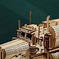 Miniatyrbild 3 av 5: Cuteefun 3d träpussel tankbil mekanisk modellsats för vuxna att bygga mekanisk träkonstruktionsset Set till födelsedag Fars dag