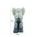 Miniatyrbilde 1 av 5: Venalisa 20 cm figurer Toy Kawed Dolls Model Collection Black Sit Bearbrick Kaws Decoration（2）