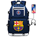 Miniatyrbillede 1 af 4: Messi Barcelona trykt rygsæk rejsetaske Student skoletaske Vandtæt computer（4）